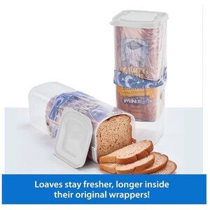 Buddeez Bread Buddy Bread Storage for Kitchen EUC